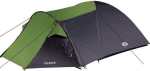 Neljakohaline telk Nils Camp Trekker NC6012, must v./tumeroheline v., 340 cm x 240 cm x 130 cm