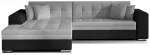 Nurgadiivan Sorento Sawana 21, Soft 11, must v./hall v., vasak, 195 x 295 cm x 80 cm