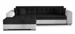 Nurgadiivan Sorento Sawana 14, Soft 17, must v., vasak, 195 x 295 cm x 80 cm