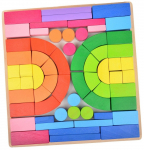 Puidust klotsid Kalune Design Wooden Block, 6 cm, mitmev&auml;rviline