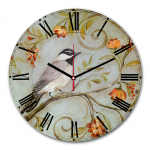 Kellaaeg Wallity 3030MS-047, oranž/beež, 30 cm x 30 cm, 30 cm