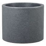Lillepott Scheurich Schwarz-Granit 64208, plastik, &Oslash; 48 cm, tumehall v.