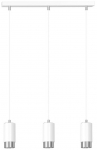 Valgusti rippuv Emibig Fumiko 3, GU10, 3 x 8 W, valge v.