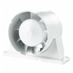Ventilaator t&otilde;mbe/kanaliventilaator Haushalt 125 VKO1K, koos hoidikuga, 12.5 cm
