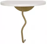Seinariiul Kalune Design Leo, kuld v./valge v., 35 cm x 35 cm