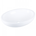 Vannitoa kraanikauss, keraamiline, 50 cm x 39 cm x 14 cm, valge