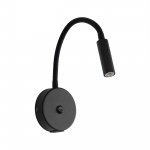 Valgusti seinale TK Lighting Lagos 10200, G9, 1 x 8 W, must v.