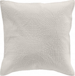 Dekoratiivpadjap&uuml;&uuml;r Douceur d`Interieur Romane, valge v., 40 cm x 40 cm