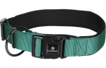 Kaelarihm koertele Flamingo Abbi, roheline, 650 - 700 mm x 38 mm, XXXL