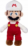 Pehme m&auml;nguasi Simba Super Mario Fire Mario, valge v./punane v., 30 cm