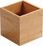S&ouml;&ouml;giriistade alus Kesper, 13 cm x 13 cm x 13 cm, bambus, pruun v.