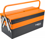 T&ouml;&ouml;riistakast NEO 84-100, 45 cm x 20 cm x 21 cm, oranž v./hall v.