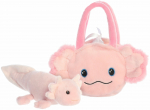 Pehme m&auml;nguasi, kotiga aksolotl Aurora Fancy Pals, roosa v., 20 cm, 2 tk