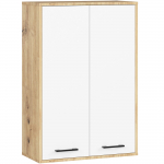 Seina vannitoakapp Akord Fin H934, valge v./artisan oak, 30.5 cm x 64.2 cm x 93.6 cm