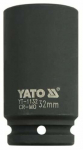 Kuusnurkne l&ouml;&ouml;gipistikupesa Yato YT-1132, 32 mm, 3/4"