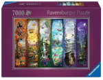 Pusle Ravensburger The Six Portals, 120 cm x 181 cm, 7000 tk, mitmev&auml;rviline