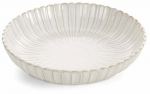 Serveerimiskauss Avril, 24 cm x 24 cm x 5 cm, &Oslash; 24 cm, kreemjasvalge, keraamiline