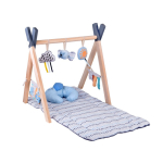 Tegevusmatt Woodlands ZA5882, 90 cm x 50 cm, sinine v./pruun v.