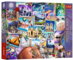 Pusle Trefl TeaTime Travel Memories 37616, 34 cm x 48 cm, 500 tk, mitmev&auml;rviline