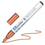 Tekstimarker Schneider Paint-lt 011, 2 mm, metall/vask