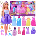 Nukk aksessuaaridega Anlily Princess Dress Up, 30 cm, mitmev&auml;rviline