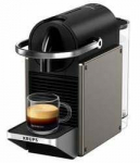 Kapselkohvimasin Krups Pixie Redesign XN306T10, natural titanium v.