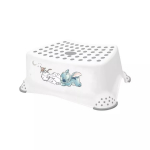 Laste WC aste Keeeper Tomek Stitch, pol&uuml;prop&uuml;leen (pp)/termoplastkumm (tpe), valge v., 14 cm x 40.5 cm x 28.5 cm