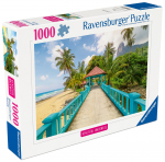 Pusle Ravensburger Beautiful Walkways Colorful Bridge In Malays, 50 cm x 70 cm, 1000 tk, mitmev&auml;rviline