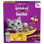 Kuiv kassitoit Whiskas Senior, 0.8 kg