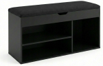 Jalatsiriiul Tria, must v., 30 cm x 80 cm x 43 cm