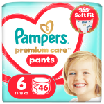 P&uuml;ksm&auml;hkmed Pampers Premium Care Pants, 6 suurus, 46 tk