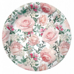 &Uuml;hekordne taldrik Paw Decor Collection Gorgeous Roses, &Oslash; 18 cm, 8 tk