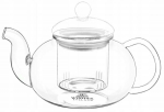 Teekann Wilmax, 1.5 l, l&auml;bipaistev v.
