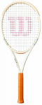 Tennisereket Wilson Roland Garros Clash 100L V3 G2, valge v./oranž v.