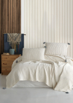Voodikate, koos padjap&uuml;&uuml;ridega Mijolnir Hermes 157SHS6732, antratsiit v./valge v., 240 cm x 260 cm