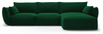 Nurgadiivan Cosmopolitan Design Matera, roheline v., parem, 171 x 280 cm x 85 cm