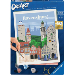 Maalimine numbrite j&auml;rgi Ravensburger CreArt Colorful, mitmev&auml;rviline