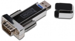 Adapter Digitus USB - RS-232 USB 1.1, Serial Port, 80 m, teras v.