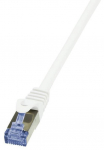 Juhe Logilink CAT 6a S/FTP RJ-45 8P8C, RJ-45 8P8C, 50 m, valge v.