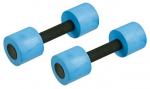 Raskuste komplekt Beco Aqua Dumbbell 96042, must v./helesinine v.