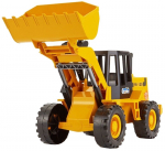 M&auml;ngutraktor Bruder 02425, 1:16, must v./kollane v.