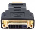 Adapter Gembird HDMI male, DVI, must v.