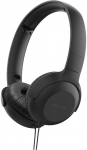 Juhtmega k&otilde;rvaklapid Philips UpBeat TAUH201, must v.