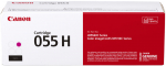 Printerikassett Canon 055H, fuksia (magenta) v./punane v.