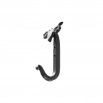 Riidekonks GB-HOOK3315, 11 cm, metall, must