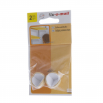 Kaitsenurgik, &Oslash; 2.5 cm, plastik, hele pruun