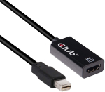 Adapter Club 3D CAC-1180 Mini DisplayPort 1.4 to HDMI 2.0a Mini DisplayPort, HDMI 2.0, 0.015 m, must v.