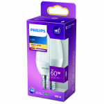 Lambipirn Philips LED, B38, 2700 &deg;K, E14, 7 W, 806 lm