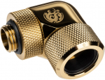 &Uuml;leminek BitsPower True Brass Advanced Rotary G1/4" 90-Degree Multi-Link Adapter For OD 16MM, kuldne v.