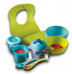 Komplekt Tommee Tippee Weaning Starter Kit, 4 kuud, plastik/silikoon, mitmev&auml;rviline